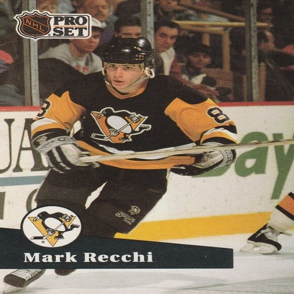 Mark Recchi Pittsburgh Penguins NHL Hockey Card Collection  - 5 Card Set - Picture 6 of 6